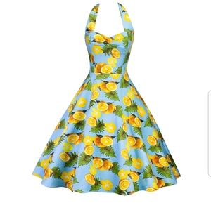 Retro rockabilly  swing dress